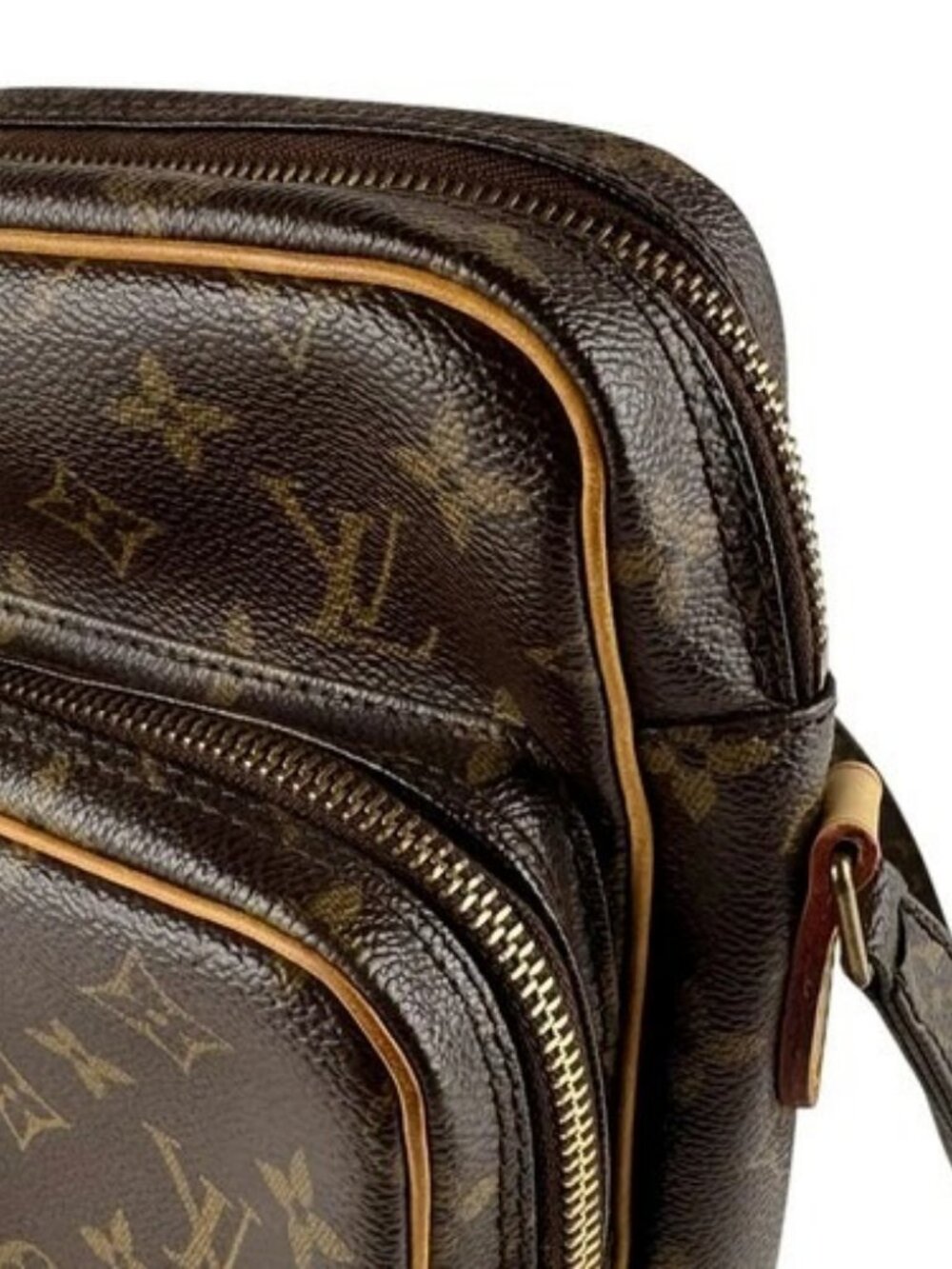 Auth LOUIS VUITTON Monogram Amazone Crossbody Shoulder Bag Brown M45236 - z9628 - Picture 8 of 13
